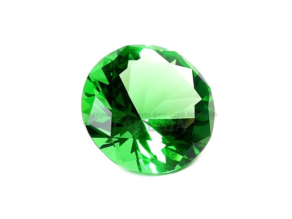 Зеленый кристалл 3 см - цена, купить в Интернет-магазине фен-шуй. Доставкаво Владикавказ